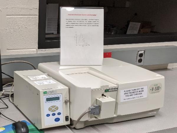 UltraViolet – Visible Spectrometer (UV-Vis)