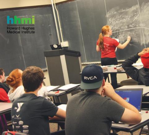 Students in a classroom